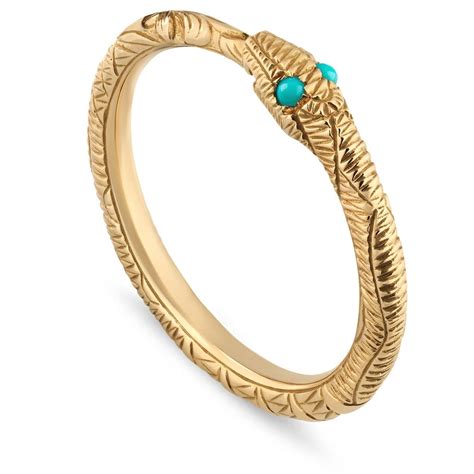 gucci ring snake gold|Gucci ouroboros ring.